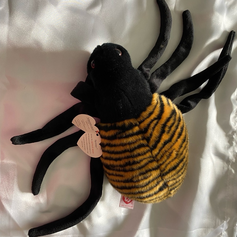 TY Beanie Buddy SPINNER The Spider